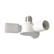 Rueda adapter biały E27